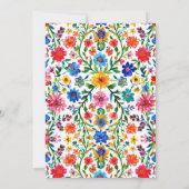 Liebe ist im Blumenkohl-Brautparty von Bloom Blue Einladung (Rückseite)