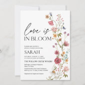 Liebe ist im Blut | Brautdusche Einladung (Vorderseite)