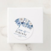 Liebe ist im blutdruckblauen blauen Brautparty Geschenkanhänger (Beispiel)