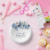 Liebe ist im blutdruckblauen blauen Brautparty Pappteller (Party)