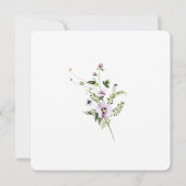 Liebe ist im blutgrünen Brautparty Einladung (Rückseite)