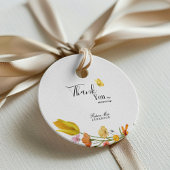 Liebe ist im Brautparty der Bloom Spring Wildblume Geschenkanhänger