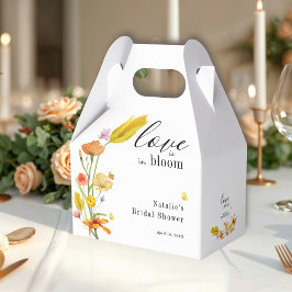 Liebe ist im Brautparty der Bloom Spring Wildblume Geschenkschachtel
