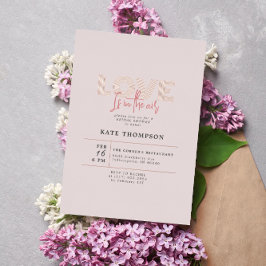 Liebe ist im Brautparty des Valentinstag Folieneinladung