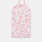 Liebe ist im Brautparty des Valentinstag Geschenkanhänger (Rückseite)