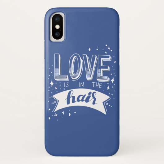 Liebe ist im Haar Case-Mate iPhone Hülle (Rückseite)
