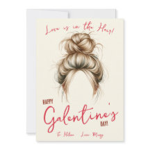 Liebe ist im Haar, Haargummi, Scrunchie Geschenkka