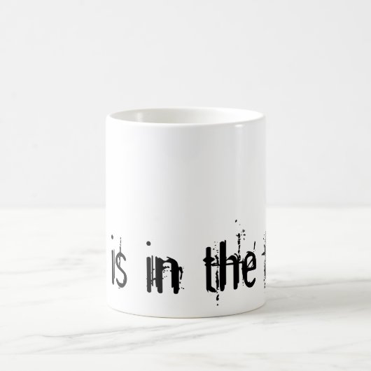 Liebe ist im Haar… Kaffeetasse (Mittel)