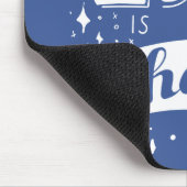 Liebe ist im Haar Mousepad (Ecke)