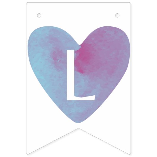 Liebe ist im Luftbanner Wimpelkette (Zweite Fahne)