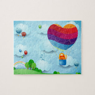 Liebe ist im Luftspuzzi Puzzle