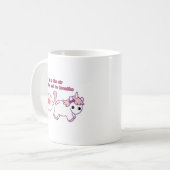 Liebe ist im LuftValentine Kaffeetasse (Vorderseite Links)