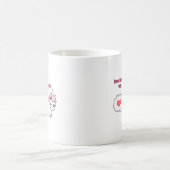 Liebe ist im LuftValentine Kaffeetasse (Mittel)