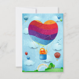 Liebe ist im Rahmen der Einladung