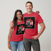 Liebe ist immer ein Movie-Away-Geschenk T-Shirt (Unisex)