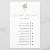 Liebe ist in Bloom Brautparty, sagte er sagte, sie (Vorderseite)