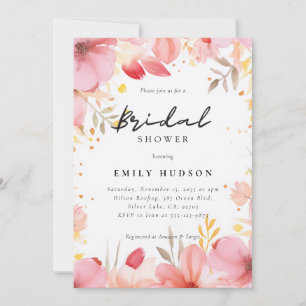 Liebe ist in Bloom Bridal Dusche Einladung