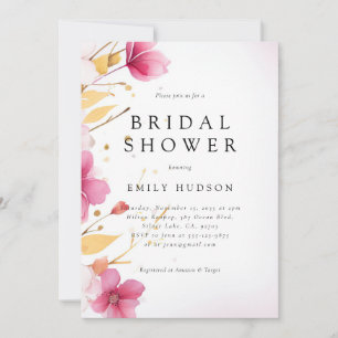 Liebe ist in Bloom Bridal Dusche Einladung