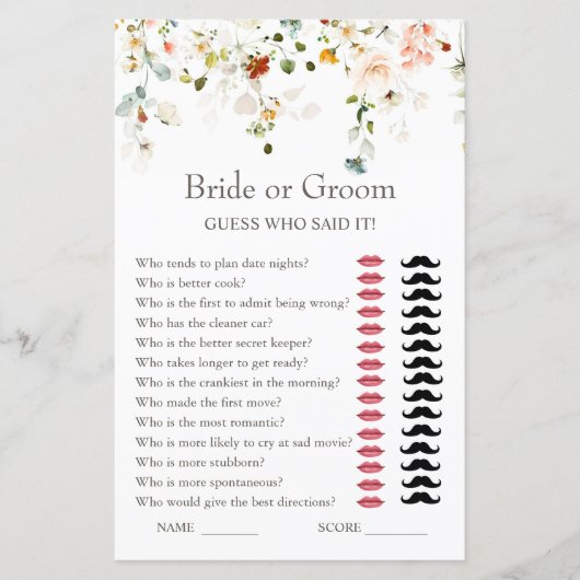 Liebe ist in Bloom Bridge oder Groom Brautparty Ga (Vorderseite)