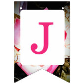 Liebe ist in Bloom Just Married Banner (Zweite Fahne)