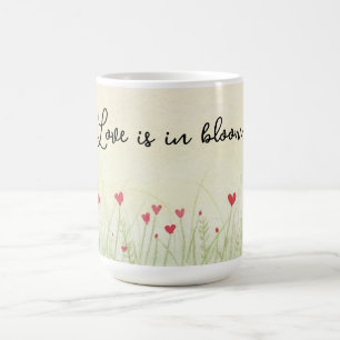 Liebe ist in Bloom Kaffeetasse