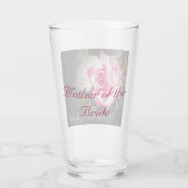 Liebe ist in Bloom Mutter von Bride Glass Cup Glas (Rückseite)