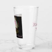 Liebe ist in Bloom Mutter von Bride Glass Cup Glas (Links)