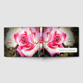 Liebe ist in Bloom Rose/Foto Hochzeitsgast-Buch Gästebuch (Voll)