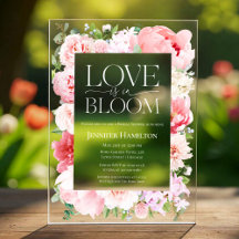 Liebe ist in Bloom | Wild Garden Frame Brautparty