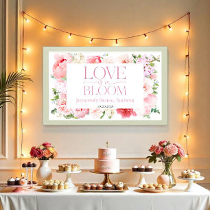 Liebe ist in Bloom   Wild Garden Frame Brautparty Poster