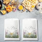 Liebe ist in Bloom Wildblume Blumenkohl Brautparty Geschenktütchen