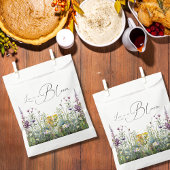 Liebe ist in Bloom Wildblume Blumenkohl Brautparty Geschenktütchen