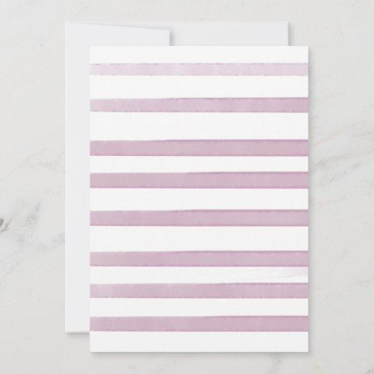 Liebe ist in blühenden Wildblumen blumengeschmückt Einladung (Rückseite)