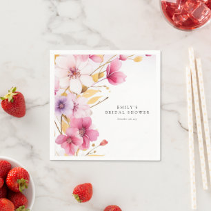 Liebe ist in Blüte Junggesellinnen-Abschied Serviette