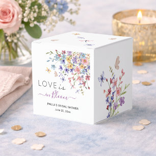 Liebe ist in Blüte Libellen Brautparty Geschenkschachtel