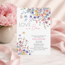 Liebe ist in Blüte Libellen Rosa Babyparty