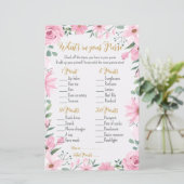 Liebe ist in Blütendusche Was ist in eurem Handysp (Stehend Vorderseite)