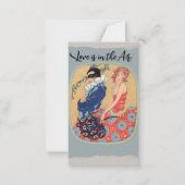 Liebe ist in der Air Mascarade Mitteilungskarte (Vorderseite)