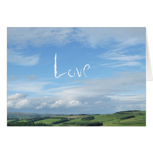 "Liebe ist in der Luft " (Vorderseite (Horizontal))