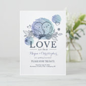 Liebe ist in der Luft Ankündigung Datum freihalten (Stehend Vorderseite)