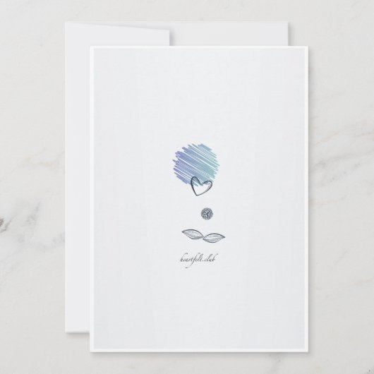 Liebe ist in der Luft Ankündigung Datum freihalten (Rückseite)