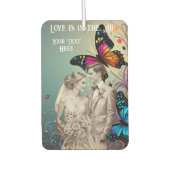 Liebe ist in der Luft Autolufterfrischer (Vorderseite)