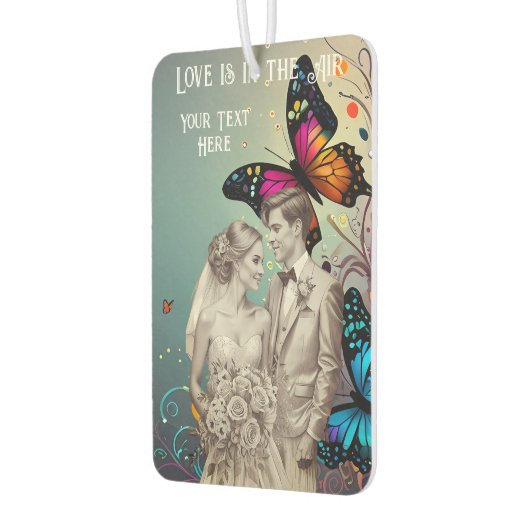 Liebe ist in der Luft Autolufterfrischer (Links)