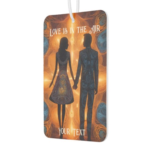 Liebe ist in der Luft Autolufterfrischer (Links)