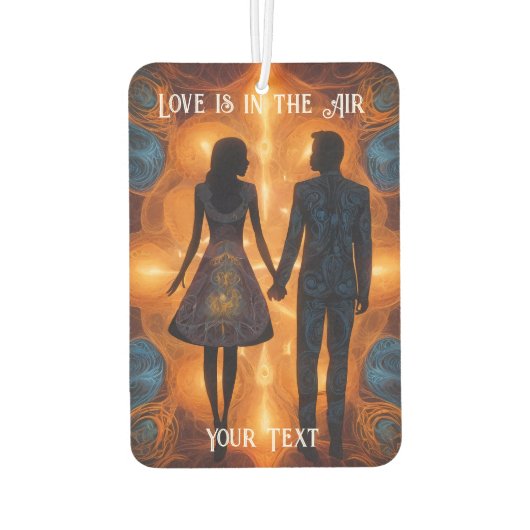 Liebe ist in der Luft Autolufterfrischer (Rückseite)