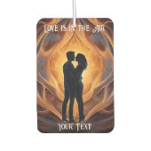 Liebe ist in der Luft Autolufterfrischer (Vorderseite)
