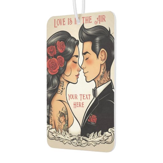 Liebe ist in der Luft Autolufterfrischer (Links)