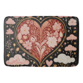 Liebe ist in der Luft Badematte (Vorderseite)