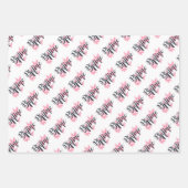 Liebe ist in der Luft, Be Mine, ich Liebe Sie Geschenkpapier Set (Vorderseite)