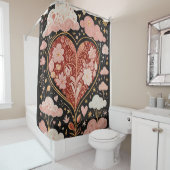 Liebe ist in der Luft Duschvorhang (Beispiel)